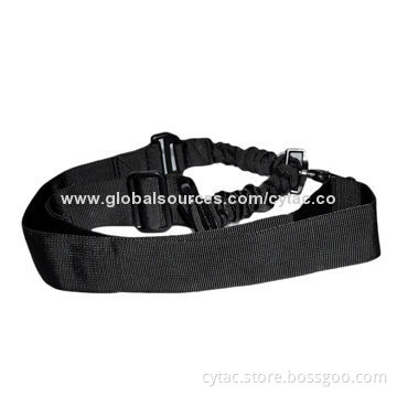 Colorful Nylon Webbing Single-point Sling Belts with Quick Release Buckle and Metal Spring Clip
